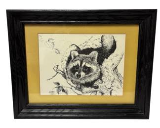 Crisamore Signed Printed Drawing