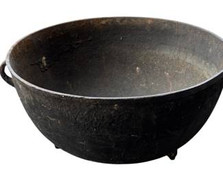 Large Cast Iron Cauldron