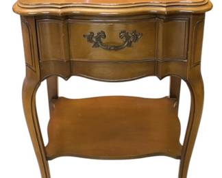 Vintage Wood Side Table