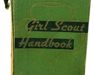 Vintage 1947 Girl Scout Handbook