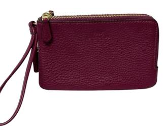Fushia Replica Coach Wristlet