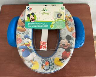 New Mickey soft toilet seat.