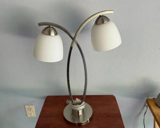 Side table lamp.