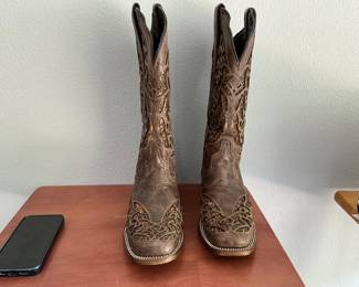 New B Dalton boots.