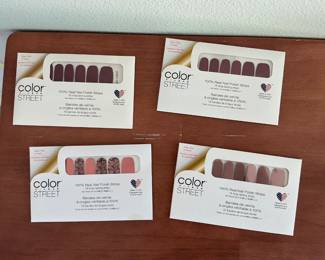 New color Street nail strips.