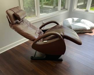 Sanyo Zero Gravity message chair.