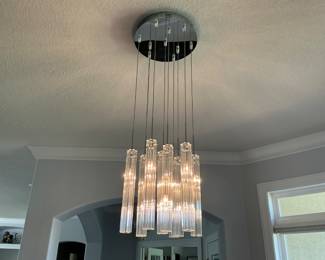 New in the box chandelier.