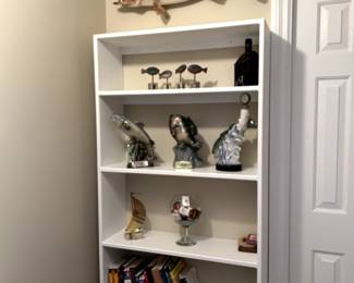 Taxidermy fish. Decorative rustic woodsy decor items.