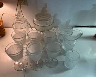 Weatward Ho glassware