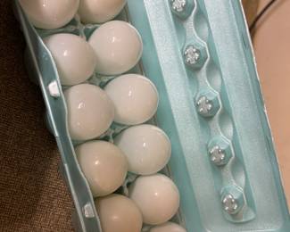 Glass eggs