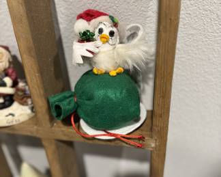 Annalee Bird on Santa's sack