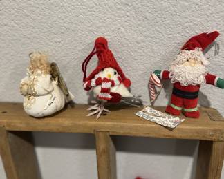 Assorted Fabric Christmas Items