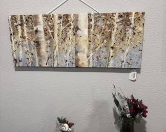 Birch Tree Canvas Wall Art