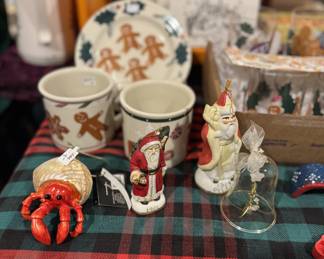 Xmas Decor and Mugs