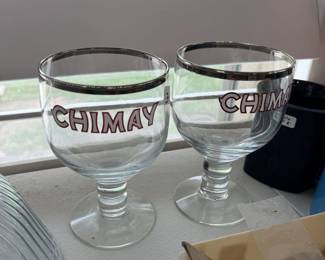 Chimay Beer Glasses