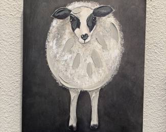 Sheep Canvas Wall Art