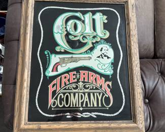 Colt Fire Arms Mirror Art