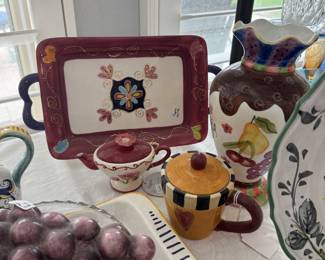 Colorful Table Decor