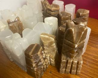 Marble Chess Pieces