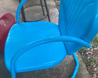 Blue Lawn Chair