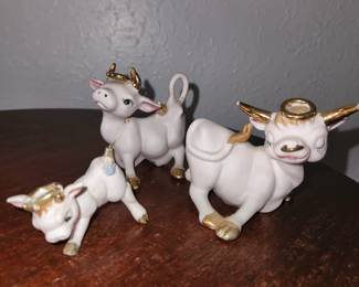 Vintage Napco cows