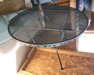 Patio table and 4 chairs