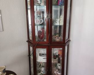 Lighted curio