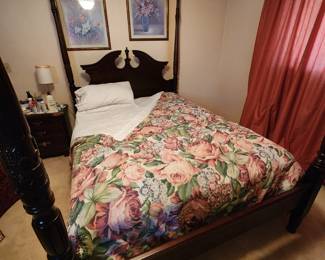 Bassett queen bed