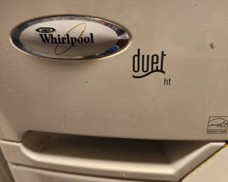 Whirlpool Duet front load washer and dryer