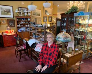 Meet the fabulous Gail Streng the proud owner of  Antiques Americana ❤️ . It’s obvious Gail was a shining light and touched so many.
