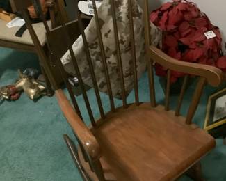 Wood rocker