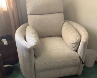 Swivel recliner cost 1200 has charger outlet too