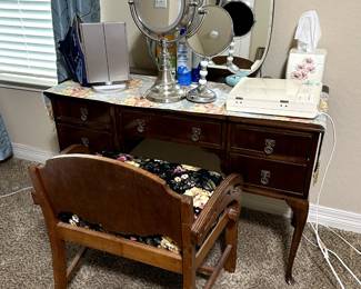 Antique vanity