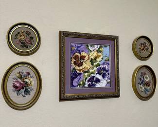Lots of cross stitch and needlepoint art