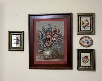 Lots of cross stitch and needlepoint art