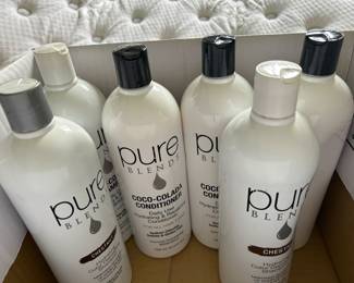 Pure Blends color-depositing shampoo and conditioner