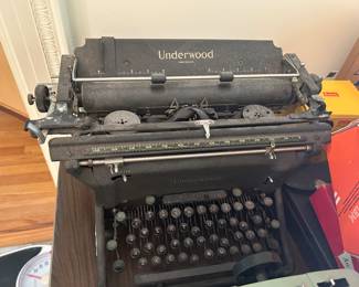 Underwood typewriter