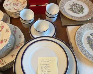 PARTIAL SET OF CHINA