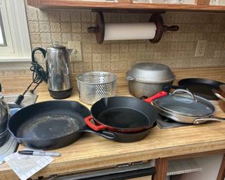 Iron skillets