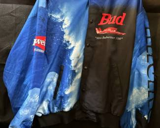 Budweiser Hydroplane Jacket And Shirt