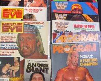 1980s Wrestling Eye Magazine 1980s 1980s WWF Magazine 80s featuring Hulk Hogan