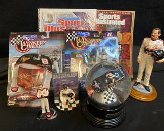 Dale Earnhardt Jr Snow Globe And Sports Illustrated