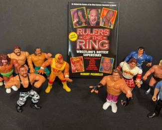 WWF 1990s Wrestling Figurines Rulers Of The Ring
