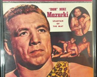 July 1951 Wrestling Magazine Featuring Iron Mike Mazurki