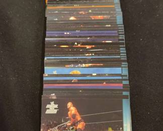 WW Raw Vs Smack Down Trading Cards