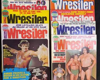 The Wrestler Magazine From The 1970s