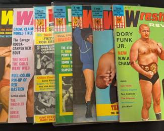 1960s Wrestling Revue Magazines
