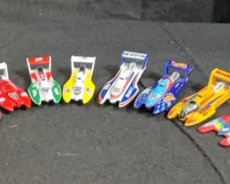 Golden And Mattel Die Cast Hydroplanes