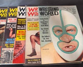 Vintage Wrestling World Magazines