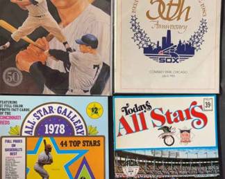 1978 All Star Gallery Baseball Magazine 1971 All Stars Stamp Book and More
